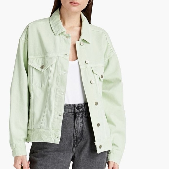 Good American Jackets & Blazers - NWT Good American | Good 90s Denim Jacket | oversized fit Women’s Sz XL 14-16